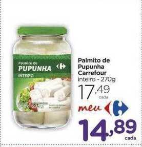 Carrefour Market Palmito De Pupunha Carrefour Inteiro oferta