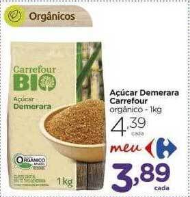 Açucar Demerara Carrefour Orgânico