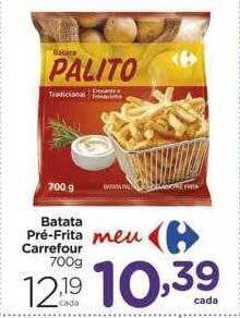 Carrefour Market Batata Pré-frita Carrefour oferta