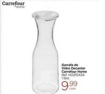Carrefour Market Garrafa De Vidro Decanter Carrefour Home oferta