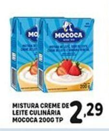 Mistura Creme de leite Culinario Mococa 200g