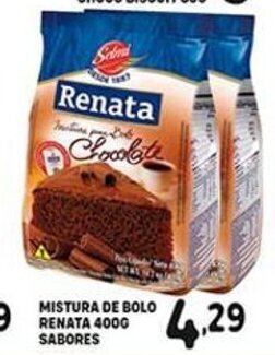 Bom Dia Mistura de Bolo Renata 400g sabore oferta