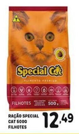 Bom Dia Racao Special Cat 500g Filhotes oferta