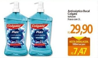 Atacadão Antisseptico bucal Colgate 2l oferta
