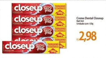 Atacadão Creme Dental Closeup 130g oferta