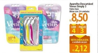 Aparelho Descartavel Venus Simply 3