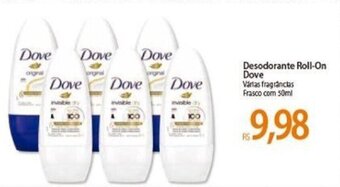 Atacadão Desodorante Roll On Dove 50ml oferta