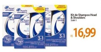 Atacadão Kit de Shampoo Head & Shoulders 3 em 1 oferta