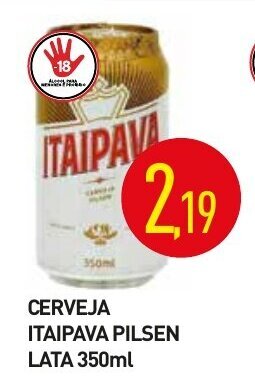 Cerveja Itaipava Pilsen Lata 350ml