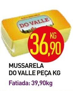 Calvo Atacadista Mussarela Do valle peca 1kg oferta