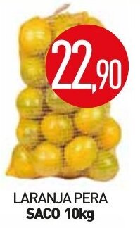 Calvo Atacadista Laranja Pera saco 10kg oferta