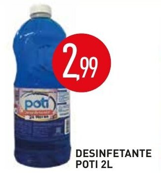 Calvo Atacadista Desinfetante Poti 2L oferta