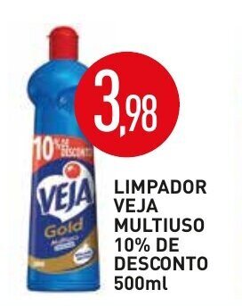 Calvo Atacadista Limpador Veja Multiuso 10% de Desconto 500ml oferta