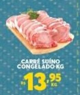 Atacadão Centro Sul Carre Suino congelado 1kg oferta