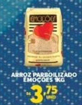 Atacadão Centro Sul Arroz Parbolizado Emocoes 1kg oferta