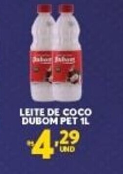 Atacadão Centro Sul Leite de Coco Dubom Pet 1L oferta