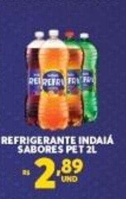 Refrigerante Indaia sabores pet 2L