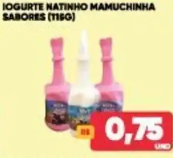 Tatico Iogurte Natinho Mamuchinha Sabores 115g oferta