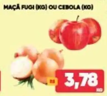 Maca Fuji 1kg ou Cebola 1kg
