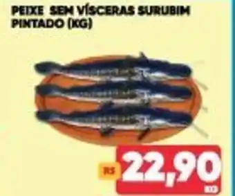Tatico Peixe sem Visceras surubim Pintado 1kg oferta