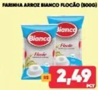 Tatico Farinha Arroz bianco Flocao 300g oferta