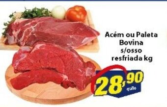 Vencedor Atacadista Acem ou Paleta Bovina s/osso resfriado 1kg oferta