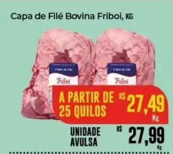 Supermercados Bretas Capa de File Bovina Friboi 1kg oferta
