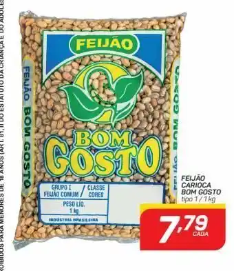 GBarbosa Feijão carioca bom gosto kg oferta