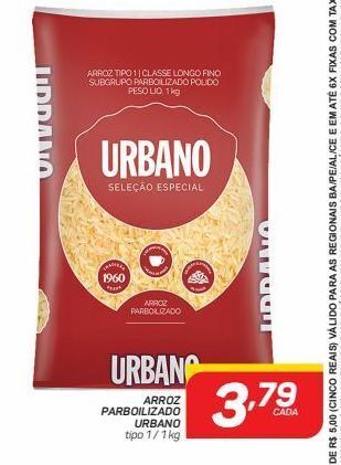 GBarbosa Arroz parboilizado urbano kg oferta