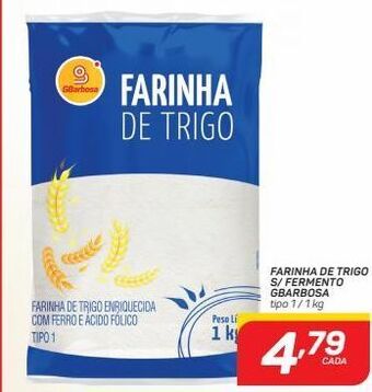 GBarbosa Farinha de trigo s/ fermento gbarbosa kg oferta
