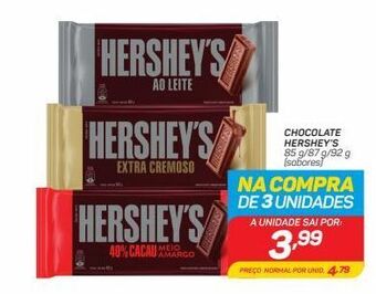 GBarbosa Chocolate hershey´s oferta