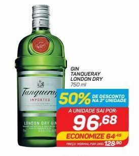 Gin tanqueray london dry 750ml