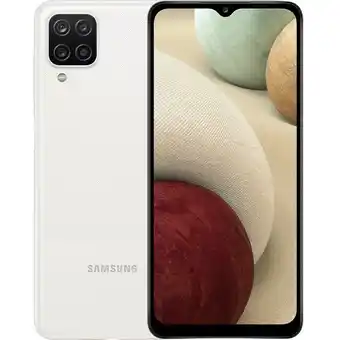 DB Supermercados Smartphone samsung a12 new bco, verm oferta