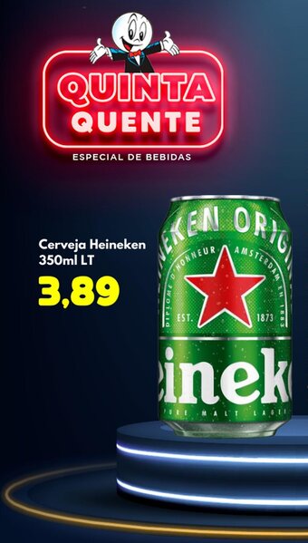 Cerveja Heineken 350ml lt