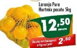 Vencedor Atacadista Laranja Pera hortmix pacote 5kg oferta