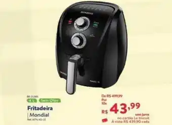 Le Biscuit Fritadeira 4l Mondial oferta