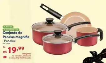 Le Biscuit Conjunto De Panelas Magnific Panelux oferta