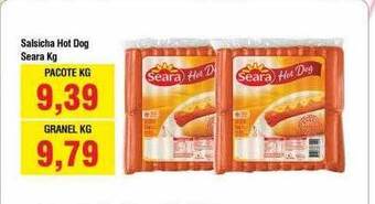 Spani Atacadista Salsicha Hot Dog Seara Kg oferta