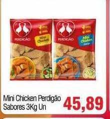 Spani Atacadista Mini Chicken Perdigão Sabores oferta