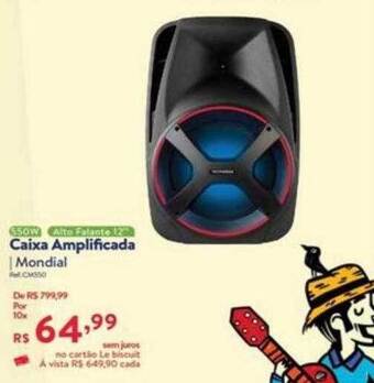 Caixa Amplificada Mondial