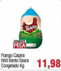 Spani Atacadista Frango Caipira Nhô Bento Seara Congelado Kg oferta