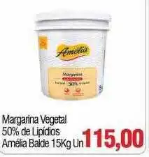 Spani Atacadista Margarina Vegetal 50% De Lipidos Amélia Balde 15kg oferta