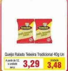 Spani Atacadista Queijo Ralado Teixeira Tradicional oferta