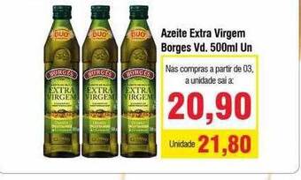 Spani Atacadista Azeite Extra Virgem Borges oferta