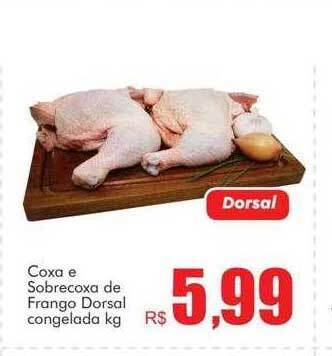 Supermercados Koch Coxa E Sobrecoxa De Frango Dorsal Congelada Kg oferta