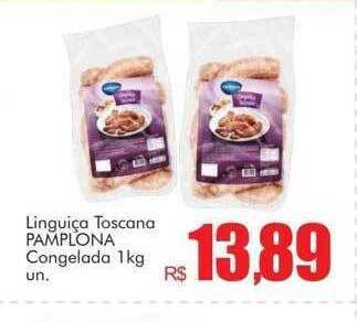 Supermercados Koch Linguiça Toscana Pamplona Congelada oferta