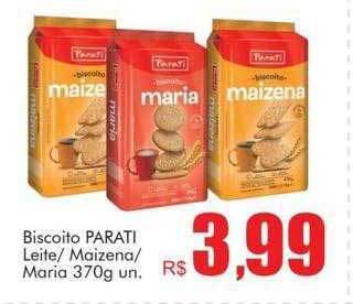 Supermercados Koch Biscoito Parati Leite- Maizena-maria oferta