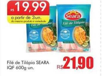 Supermercados Koch Filé De Tilápia Seara Iqf oferta