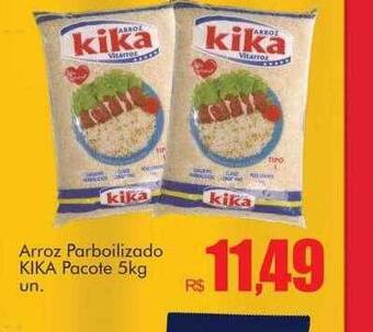 Arroz Parboilizado Kika Pacote