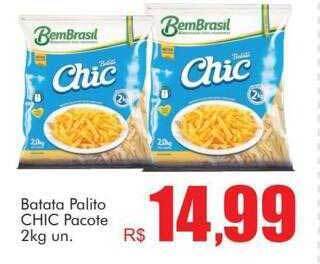 Supermercados Koch Batata Palito Chic Pacote oferta